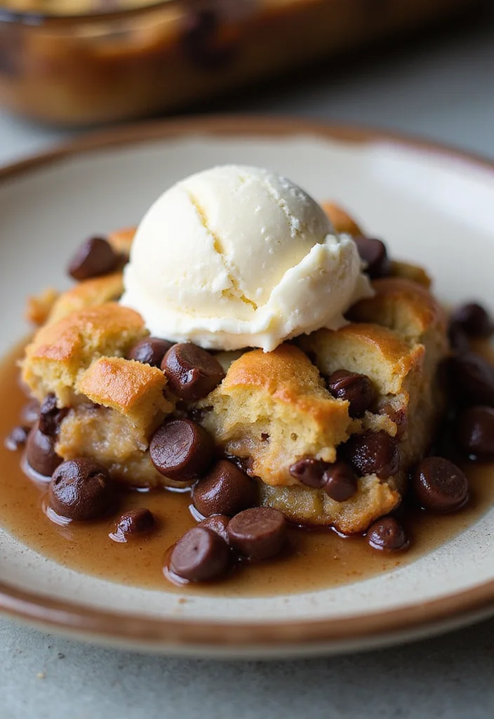 10 Bread Dessert Recipes for Simple Sweet Comfort - 3. Chocolate Chip Bread Pudding