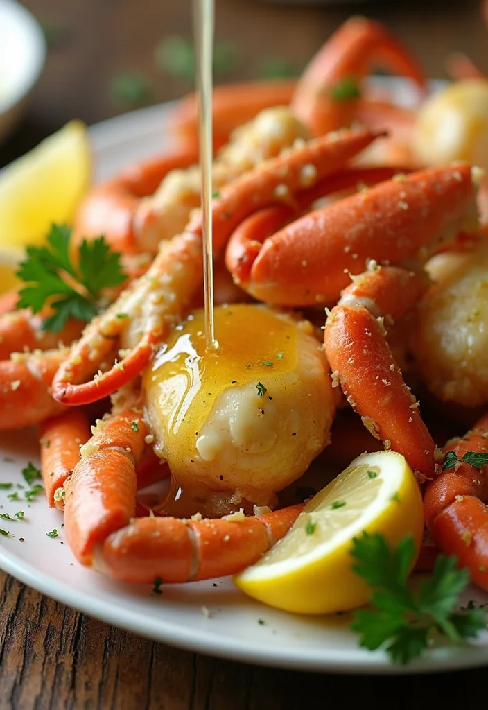10 Crab Dinner Recipes for Fresh Flavor - 1. Lemon Garlic Butter Crab