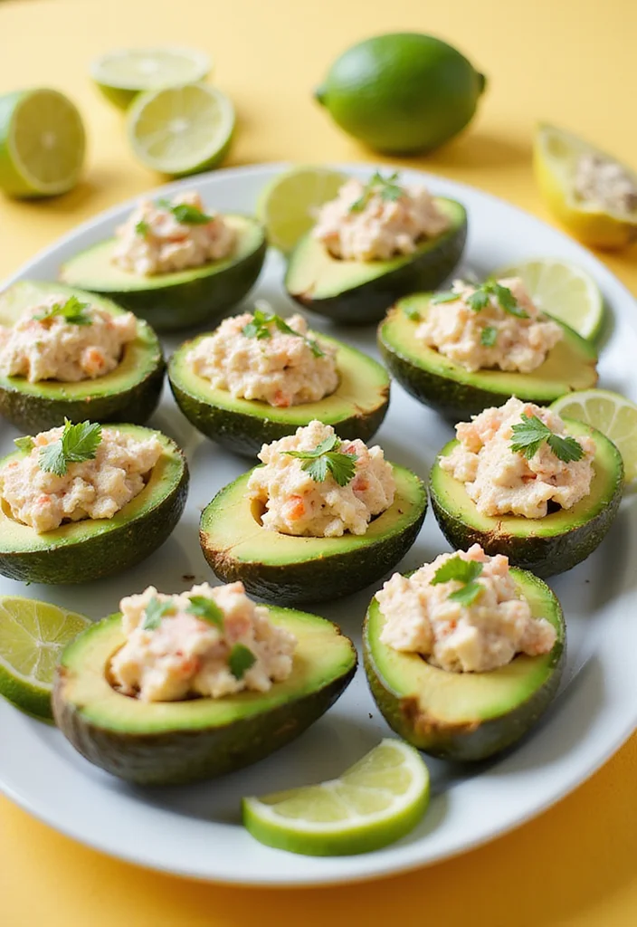 10 Crab Dinner Recipes for Fresh Flavor - 3. Crab Stuffed Avocados