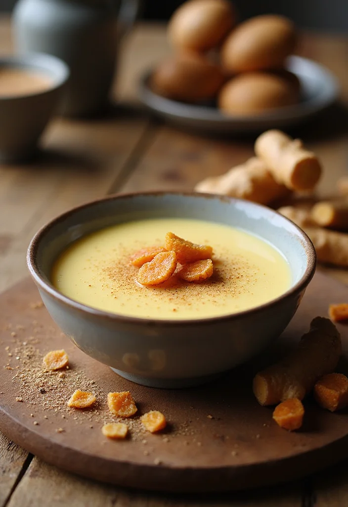 10 Custard Dessert Recipes Smooth and Classic - 8. Ginger Custard