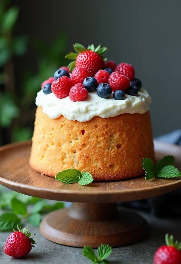 10 Egg White Dessert Recipes Light and Airy - 3. Angel Food Cake