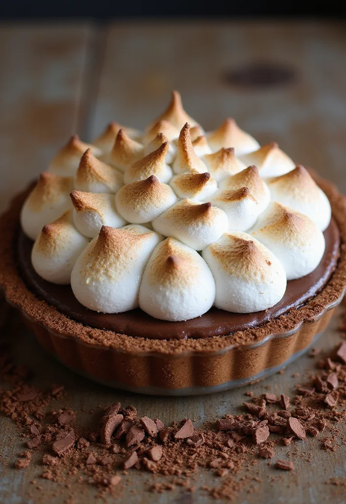 10 Egg White Dessert Recipes Light and Airy - 5. Chocolate Meringue Pie