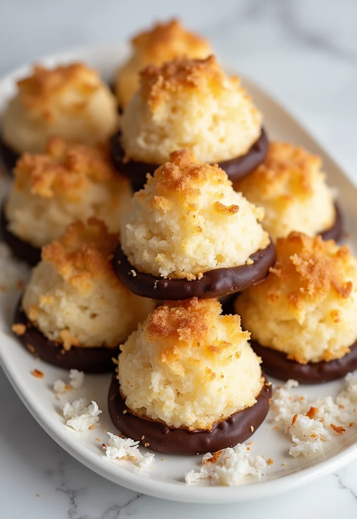 10 Egg White Dessert Recipes Light and Airy - 7. Coconut Macaroons