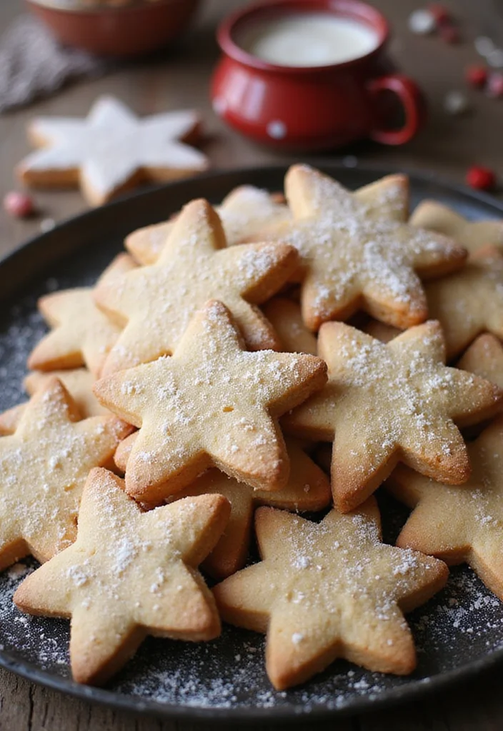 10 German Dessert Recipes with Cozy Flavor - 9. Zimtsterne (Cinnamon Stars)