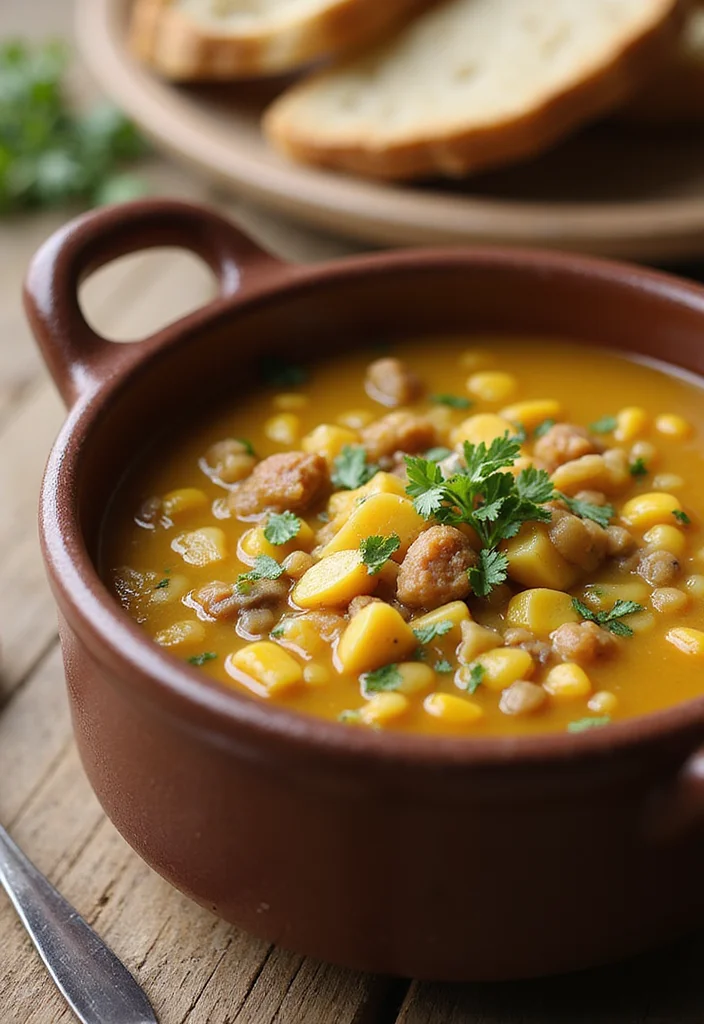 10 Healthy Corn Recipes Fresh and Comforting - 9. Corn and Lentil Soup