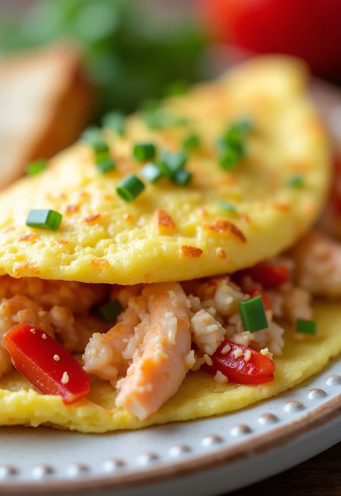 10 Healthy Crab Recipes for Light Seafood Meals - 8. Crab Omelette