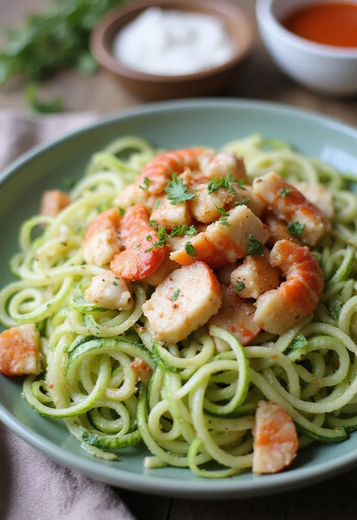 10 Healthy Crab Recipes for Light Seafood Meals - 9. Crab Zoodles