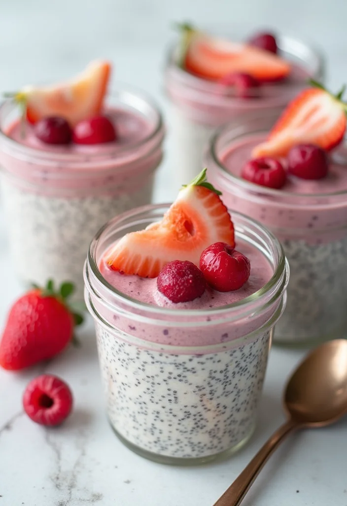 10 Healthy Cranberry Recipes Bright and Nourishing - 6. Cranberry Chia Seed Pudding
