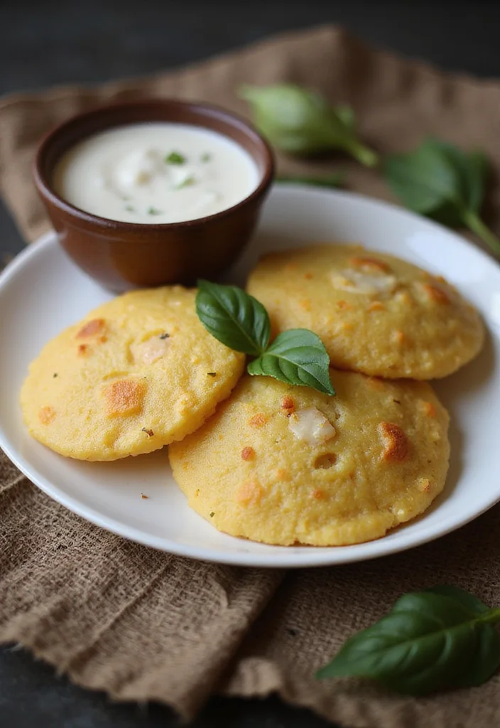 10 Healthy Indian Breakfast Recipes for Busy Mornings - 4. Rawa Idli with Coconut Chutney