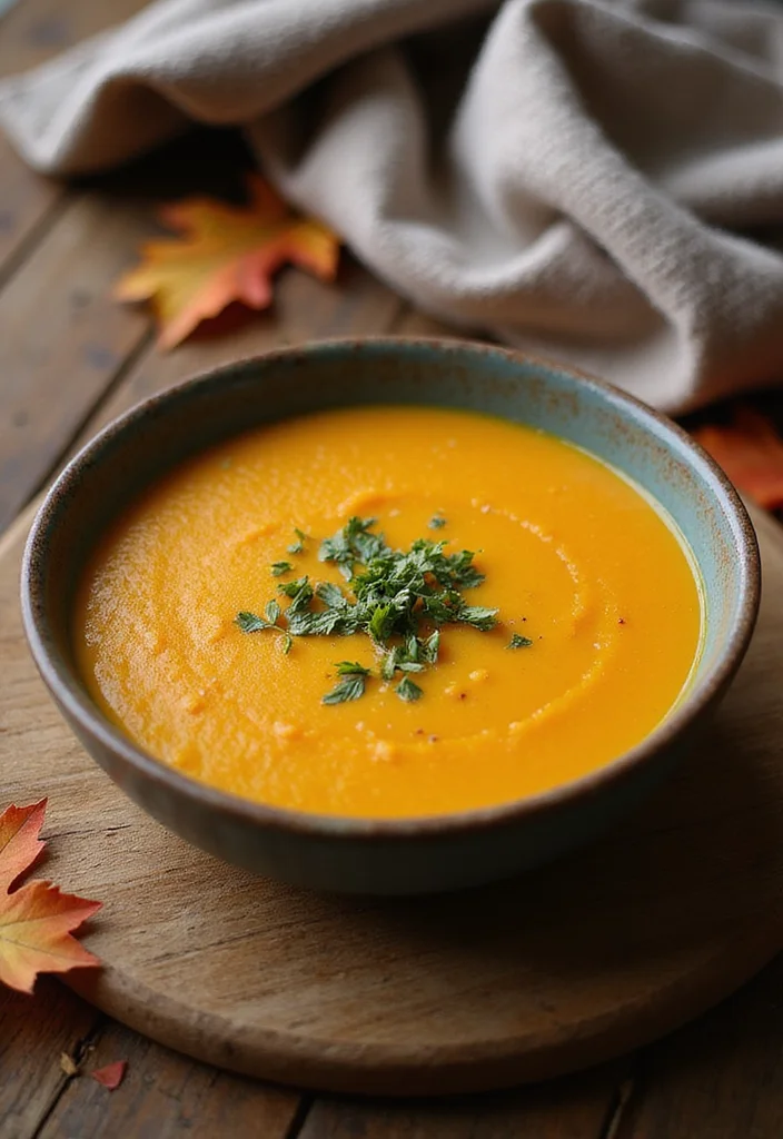 10 Healthy Squash Recipes with Seasonal Flavor - 1. Creamy Butternut Squash Soup