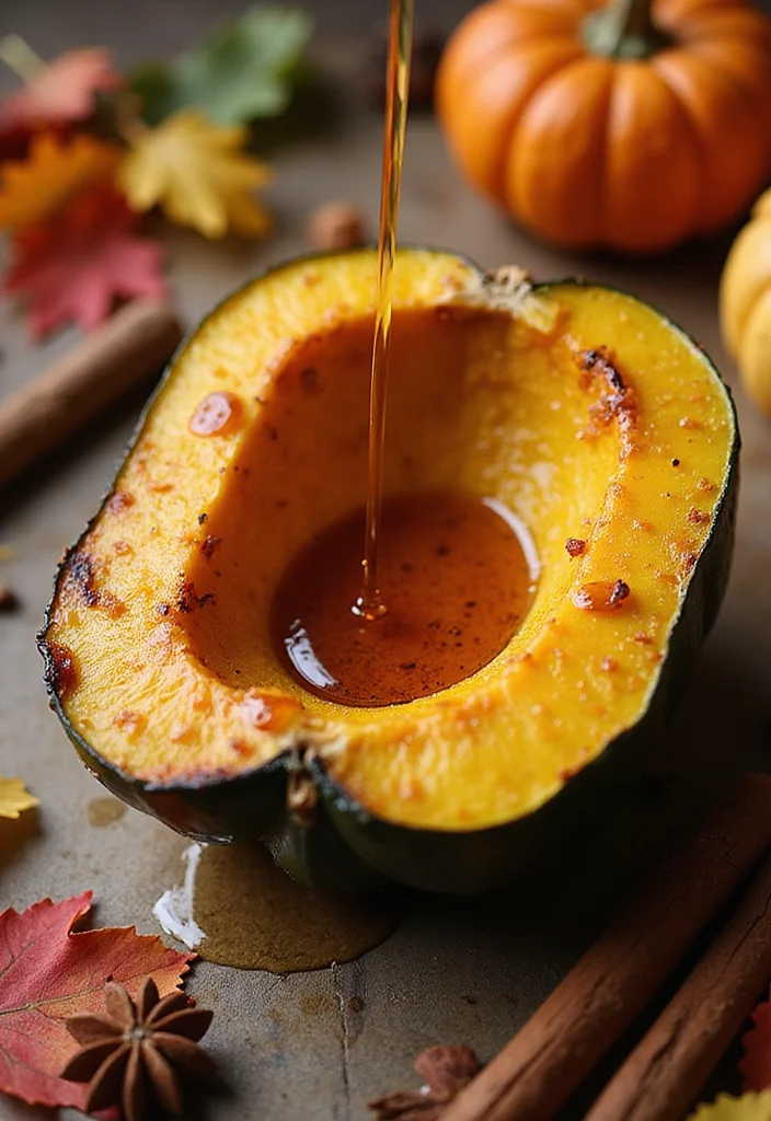 10 Healthy Squash Recipes with Seasonal Flavor - 2. Roasted Acorn Squash with Maple Glaze