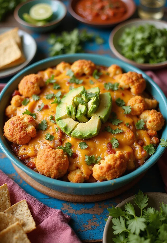 10 Keto Cauliflower Casserole Recipes Cozy and Creamy - 3. Tex-Mex Cauliflower Casserole