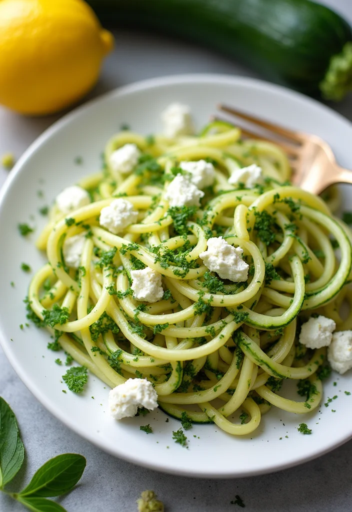 10 Keto Feta Recipes for Bold Simple Flavors 67 10 Keto Feta Recipes for Bold Simple Flavors - 7. Feta and Zucchini Noodles