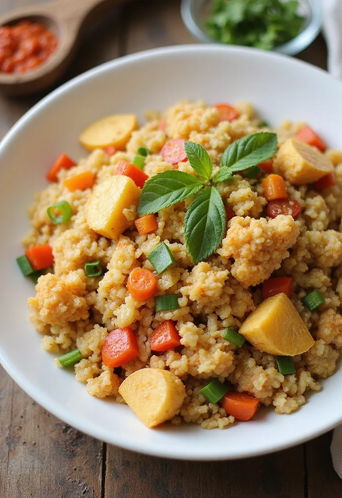 10 Keto Green Recipes for Clean Eating - 9. Cauliflower Fried Rice