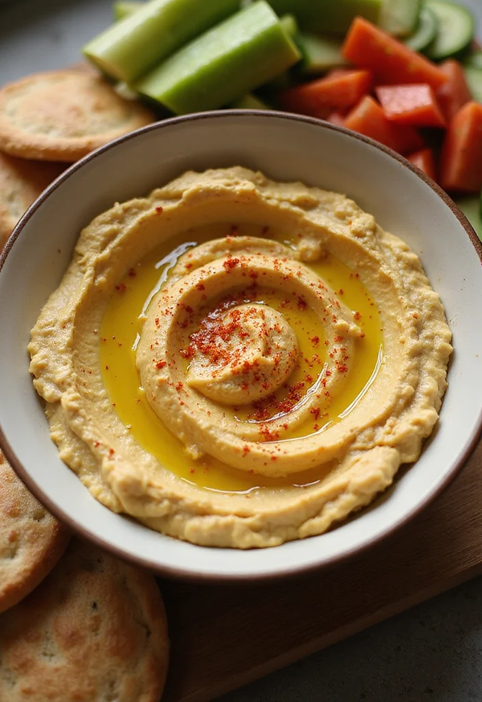 10 Lebanese Vegan Recipes with Classic Flavor - 1. Classic Hummus