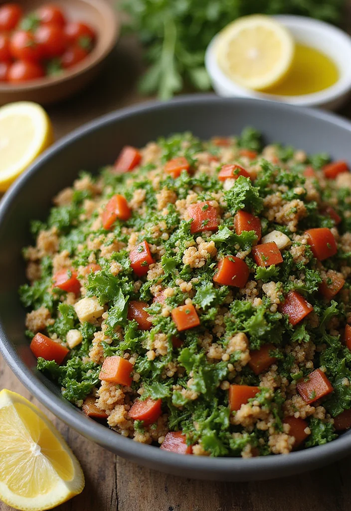 10 Lebanese Vegan Recipes with Classic Flavor - 4. Vegan Tabbouleh