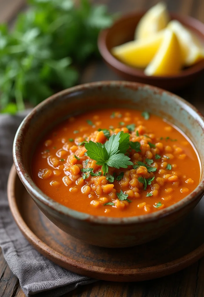 10 Lebanese Vegan Recipes with Classic Flavor - 8. Lentil Soup (Shorbat Adas)