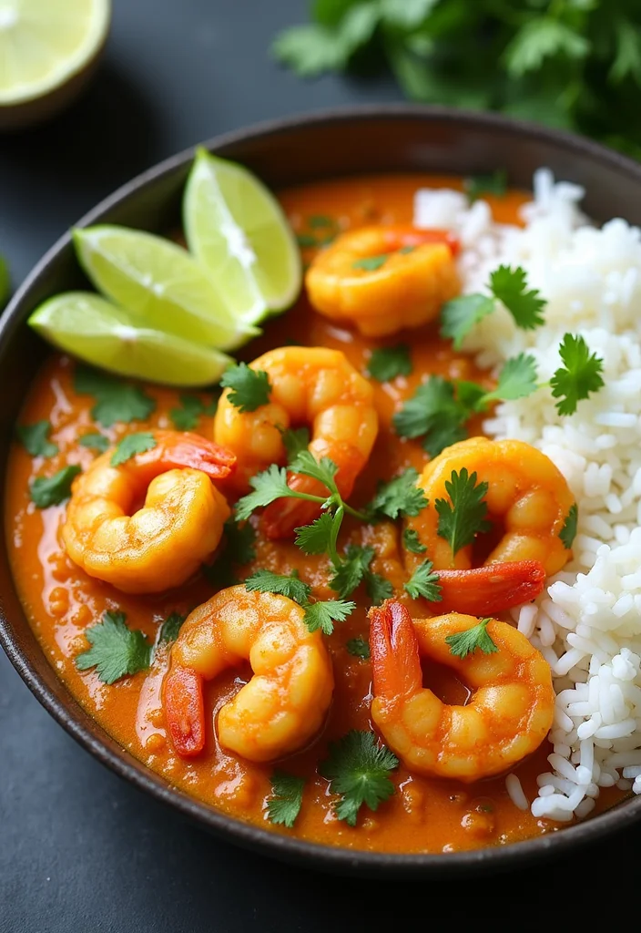 10 Lime Dinner Recipes Bright and Flavorful 35 10 Lime Dinner Recipes Bright and Flavorful - 4. Lime and Coconut Shrimp Curry