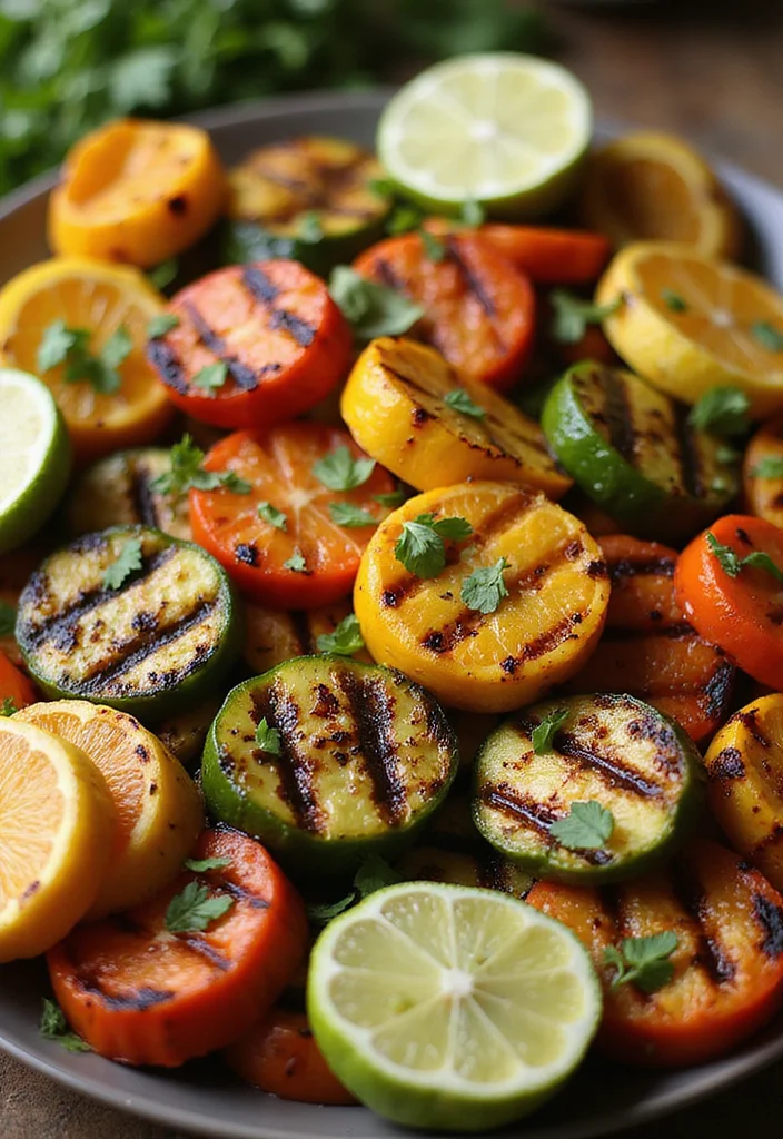 10 Lime Dinner Recipes Bright and Flavorful 68 10 Lime Dinner Recipes Bright and Flavorful - 7. Spicy Lime and Garlic Grilled Vegetables