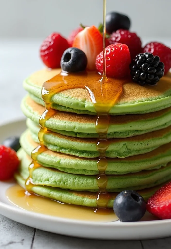10 Matcha Dessert Recipes for Fresh Green Flavor - 5. Matcha Pancakes