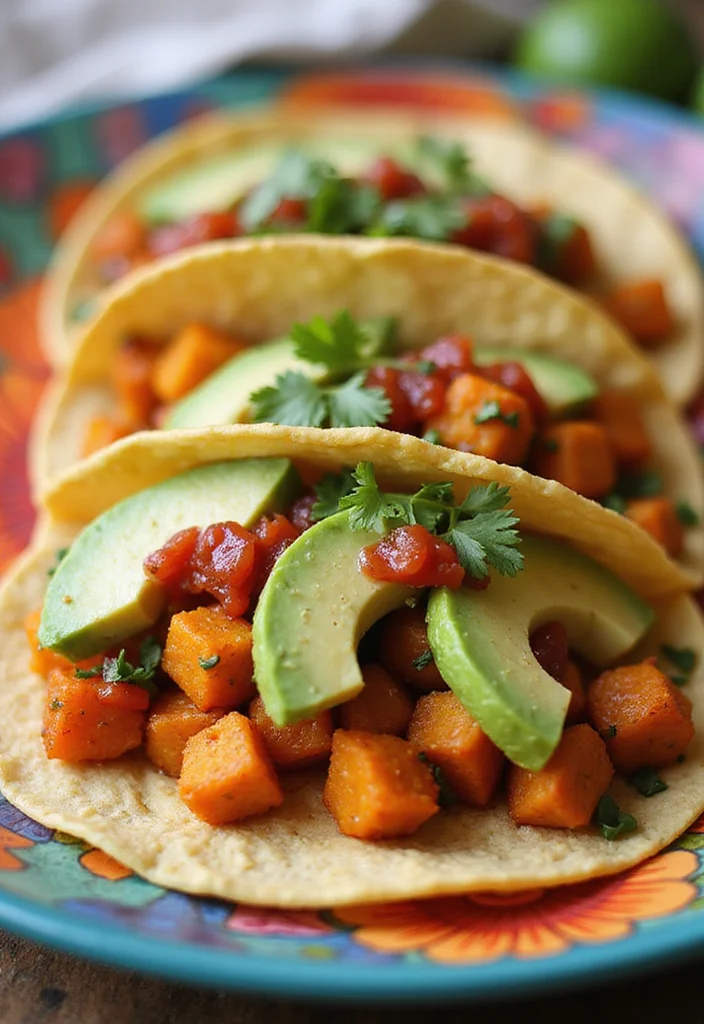 10 Pregnancy Dinner Recipes Nourishing and Gentle - 9. Chickpea and Sweet Potato Tacos