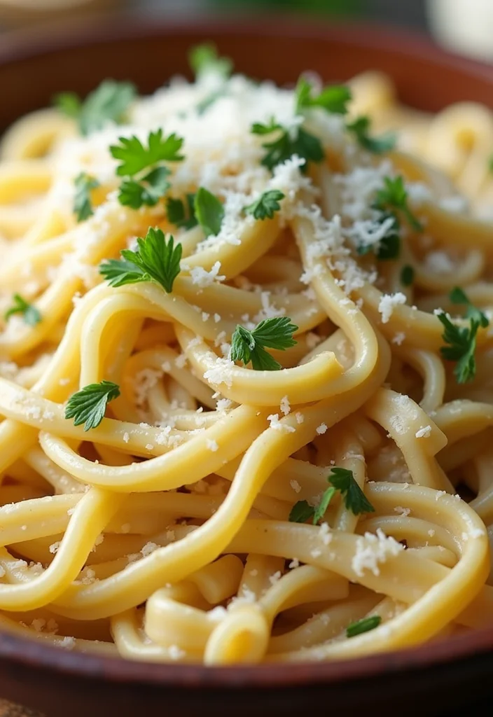 10 Sour Cream Dinner Recipes: Creamy and Easy 1 10 Sour Cream Dinner Recipes: Creamy and Easy - 1. Creamy Garlic Parmesan Pasta