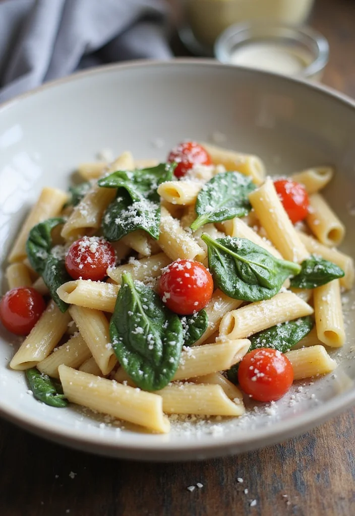 10 Sour Cream Dinner Recipes: Creamy and Easy 34 10 Sour Cream Dinner Recipes: Creamy and Easy - 4. Creamy Sour Cream and Spinach Pasta