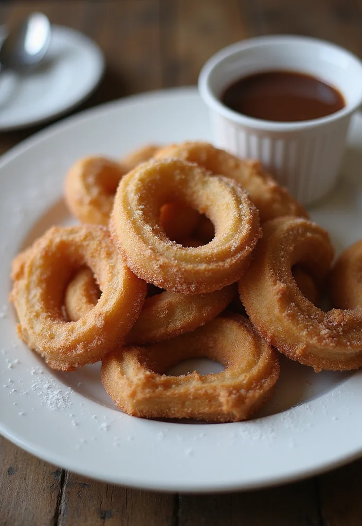 10 Spanish Dessert Recipes with Traditional Sweetness - 2. Churros con Chocolate