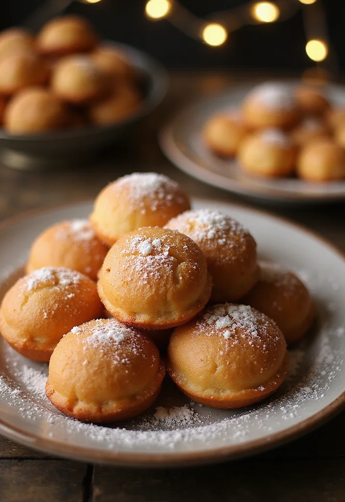 10 Spanish Dessert Recipes with Traditional Sweetness - 7. Bunuelos (Fried Dough Balls)