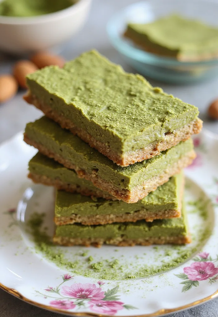 10 Vegan Gluten Free Dessert Recipes Sweet and Simple 56 10 Vegan Gluten Free Dessert Recipes Sweet and Simple - 6. Matcha Energy Bars