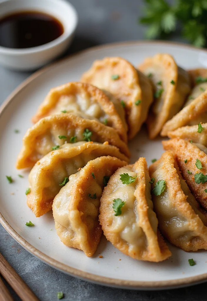 10 Vegan Japanese Recipes Simple and Comforting - 7. Vegan Gyoza (Dumplings)