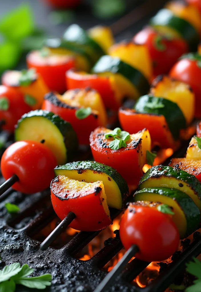 10 Vegan Paleo Recipes Clean and Nourishing 78 10 Vegan Paleo Recipes Clean and Nourishing - 8. Grilled Vegetable Skewers