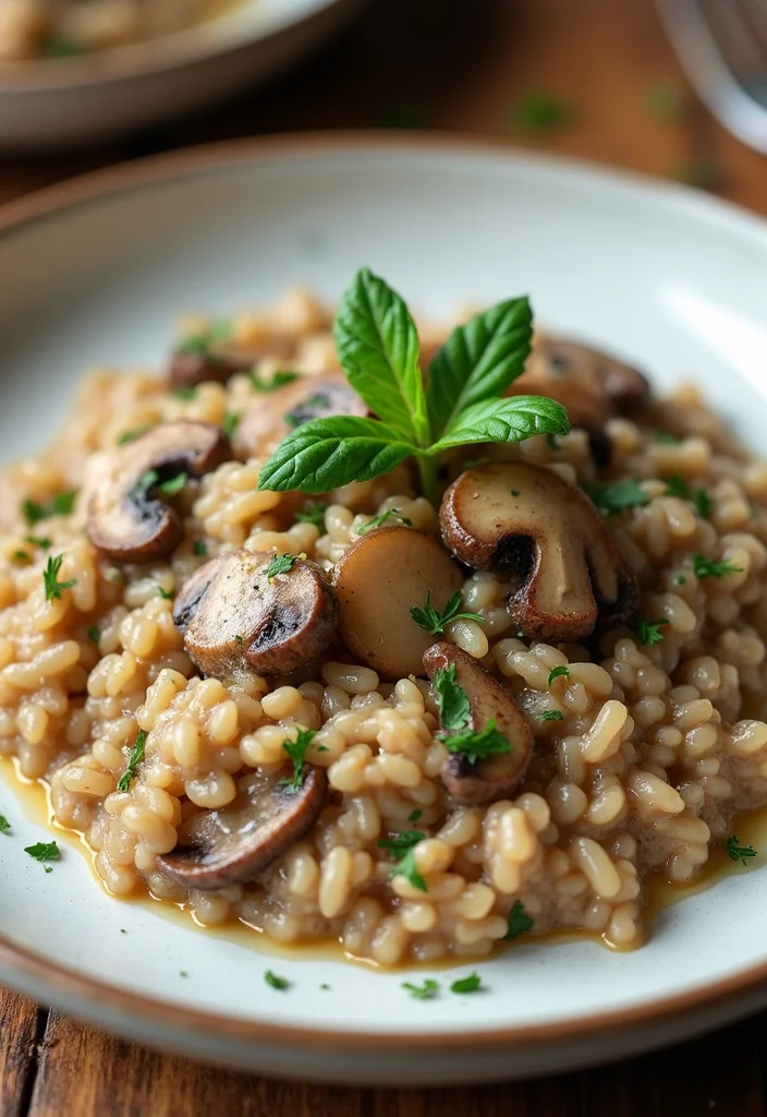 10 Vegan Portobello Mushroom Recipes Rich and Savory 78 10 Vegan Portobello Mushroom Recipes Rich and Savory - 8. Portobello Mushroom Risotto