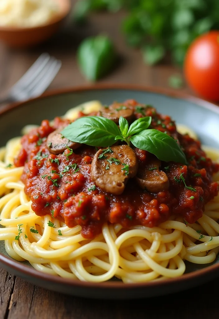 10 Vegan Portobello Mushroom Recipes Rich and Savory 89 10 Vegan Portobello Mushroom Recipes Rich and Savory - 9. Portobello Mushroom Bolognese