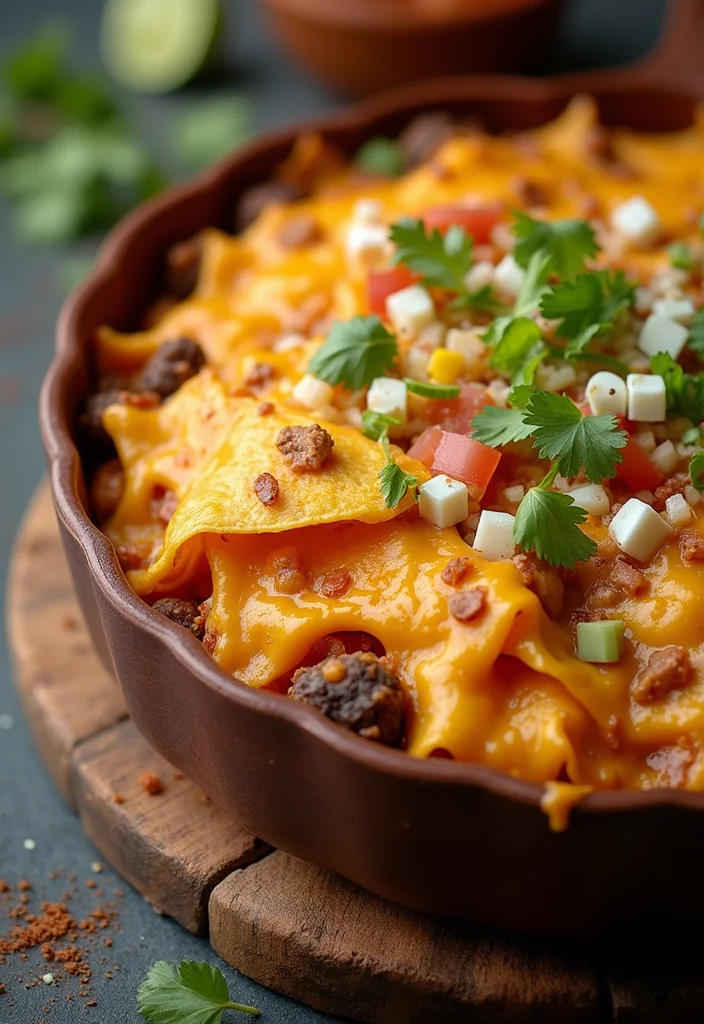 12 Dump and Bake Dinner Recipes Minimal Effort - 4. Loaded Taco Bake