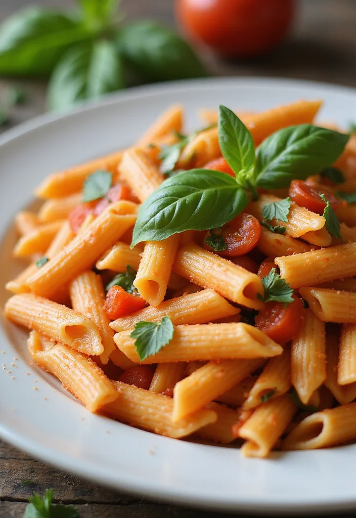 12 Dump and Bake Dinner Recipes Minimal Effort - 6. Creamy Tomato Basil Pasta