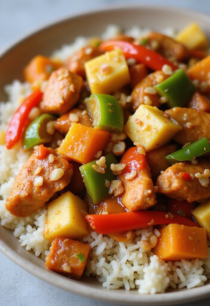 12 Dump and Bake Dinner Recipes Minimal Effort - 7. Sweet and Sour Chicken Bake