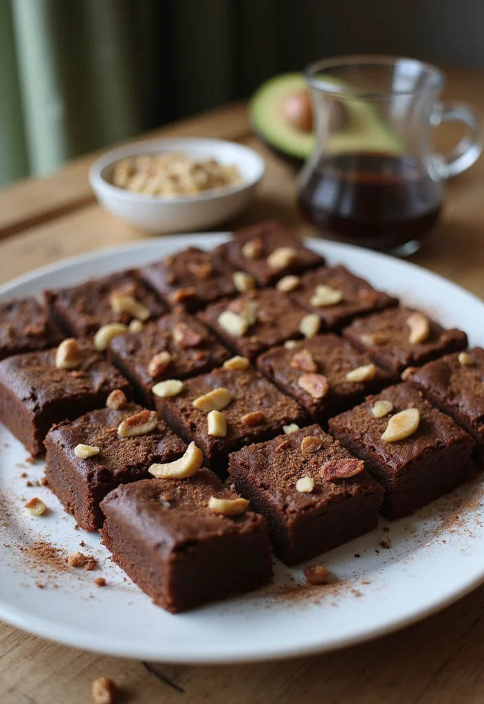 12 Fun and Easy Healthy Birthday Dessert Recipes - 12. Chocolate Avocado Brownies