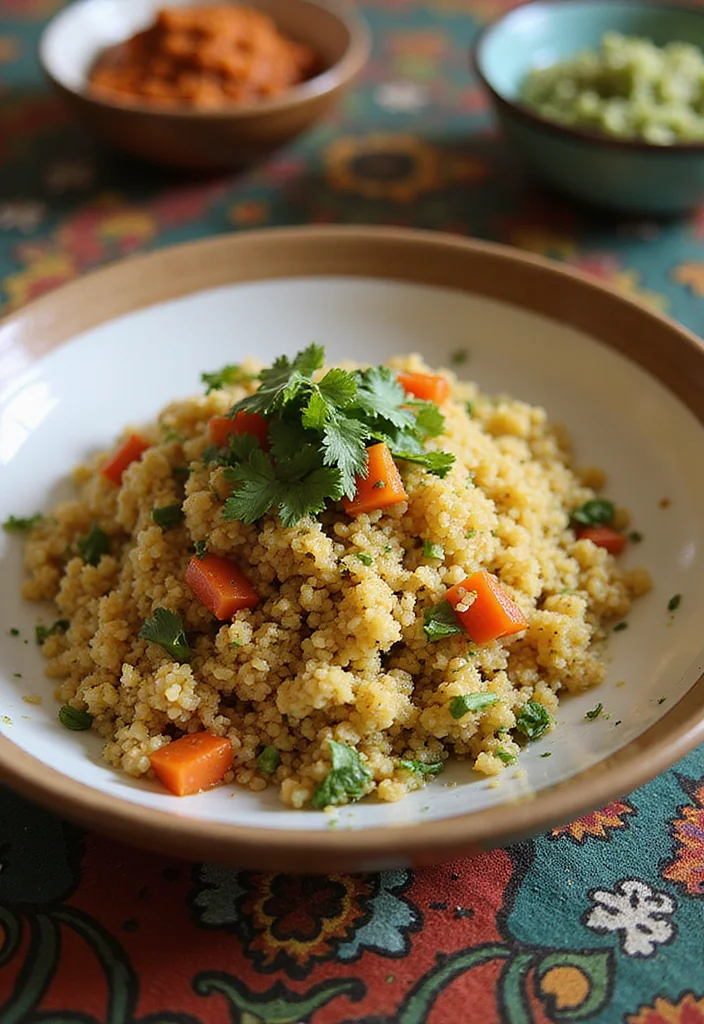 12 Healthy Indian Recipes Full of Warm Spices - 8. Quinoa Upma