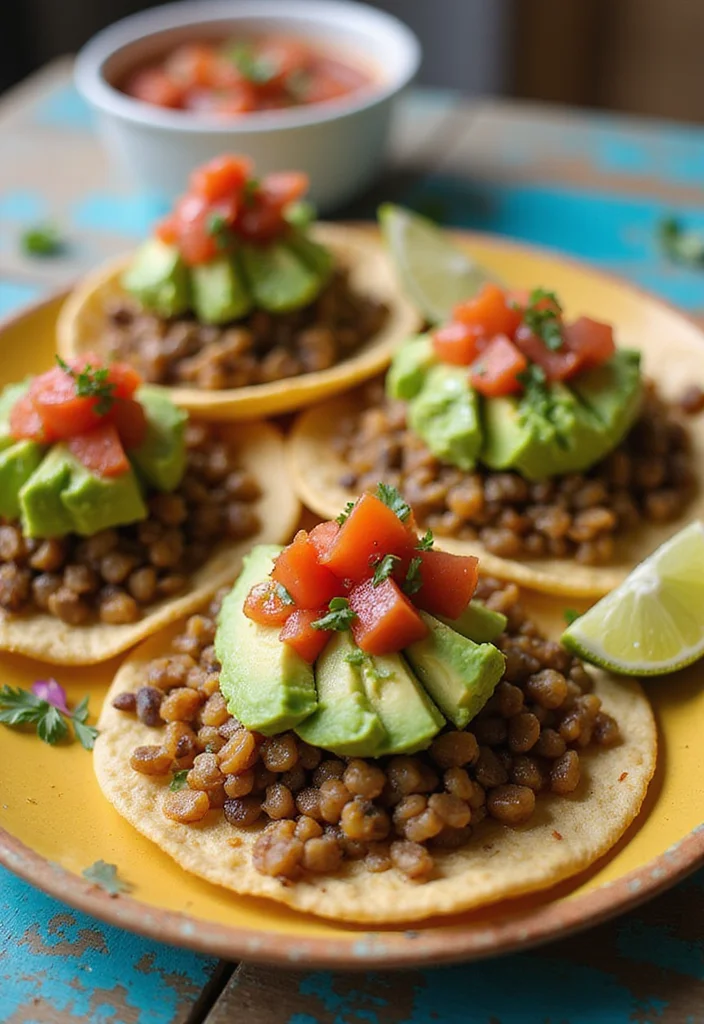 12 Healthy Lentil Recipes for Easy Protein - 6. Lentil Tacos