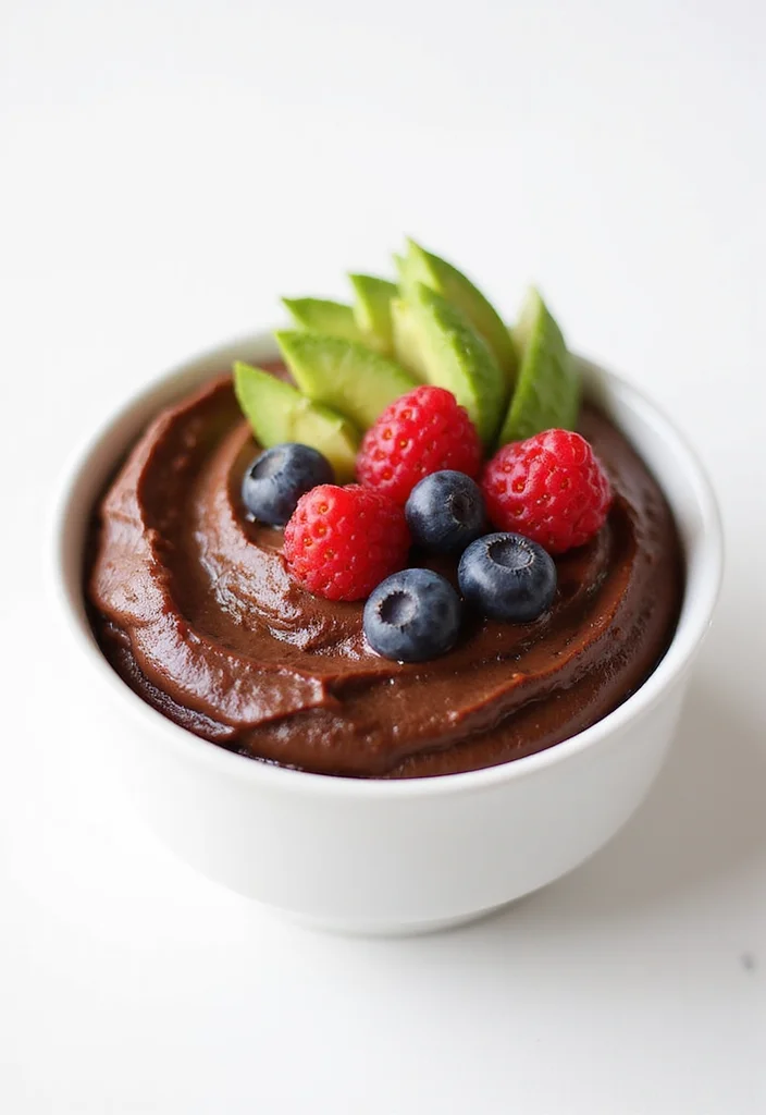 12 Healthy Sweet Snack Recipes for Daily Cravings - 1. Chocolate Avocado Mousse