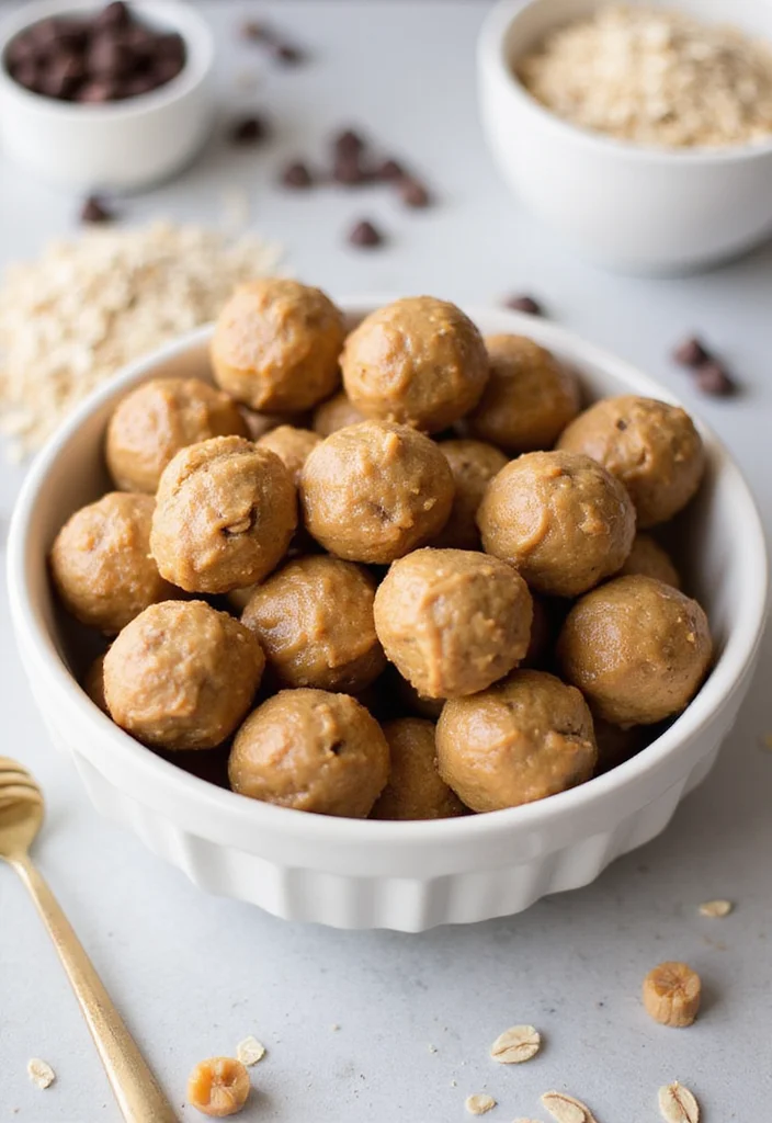 12 Healthy Sweet Snack Recipes for Daily Cravings - 5. Peanut Butter Energy Balls