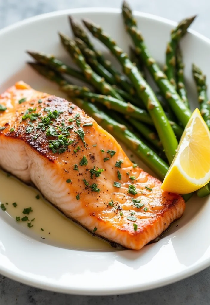 12 Macro Friendly Dinner Recipes Balanced and Easy - 4. Baked Salmon with Asparagus