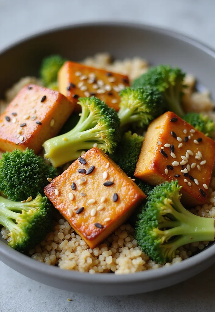 12 Macro Friendly Dinner Recipes Balanced and Easy - 5. Stir-Fried Tofu and Broccoli