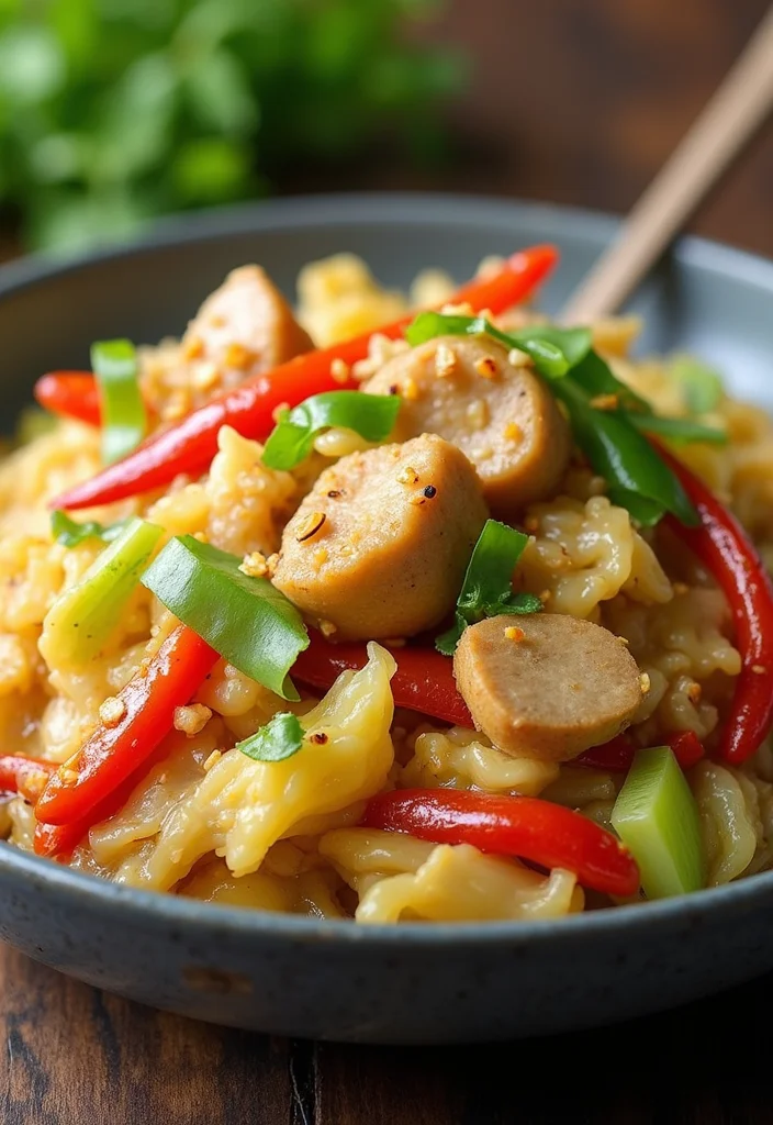 12 Macro Friendly Dinner Recipes Balanced and Easy - 6. Cabbage and Turkey Stir-Fry