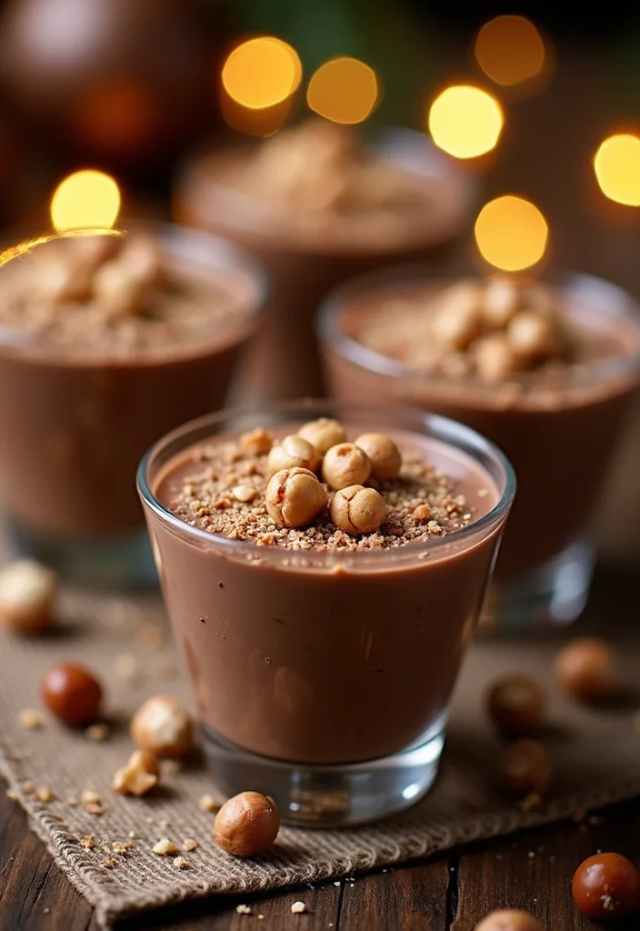 12 New Year’s Dessert Recipes to Celebrate 100 12 New Year’s Dessert Recipes to Celebrate - 10. Hazelnut Chocolate Mousse