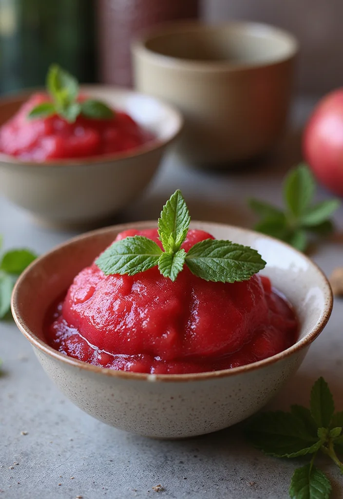 12 New Year’s Dessert Recipes to Celebrate 67 12 New Year’s Dessert Recipes to Celebrate - 7. Pomegranate Sorbet