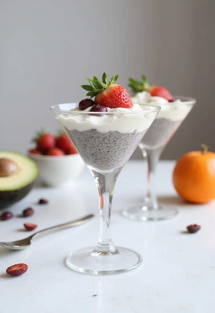 12 New Year’s Dessert Recipes to Celebrate 78 12 New Year’s Dessert Recipes to Celebrate - 8. Chia Pudding Parfaits