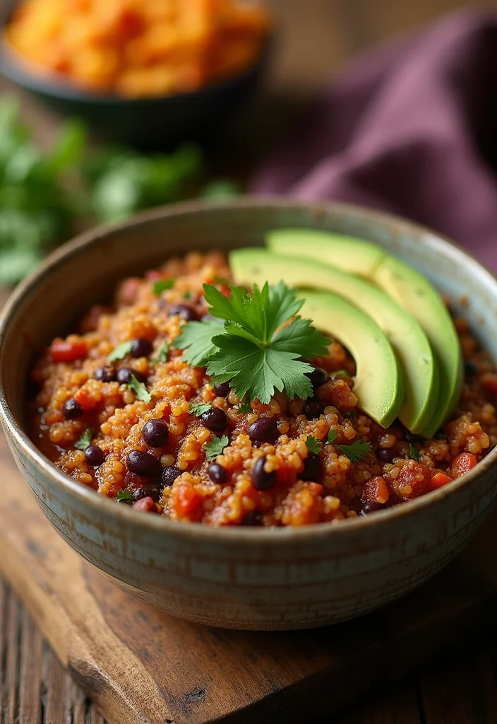 12 Pressure Cooker Dinner Recipes Ready Fast - 3. Quinoa and Black Bean Chili