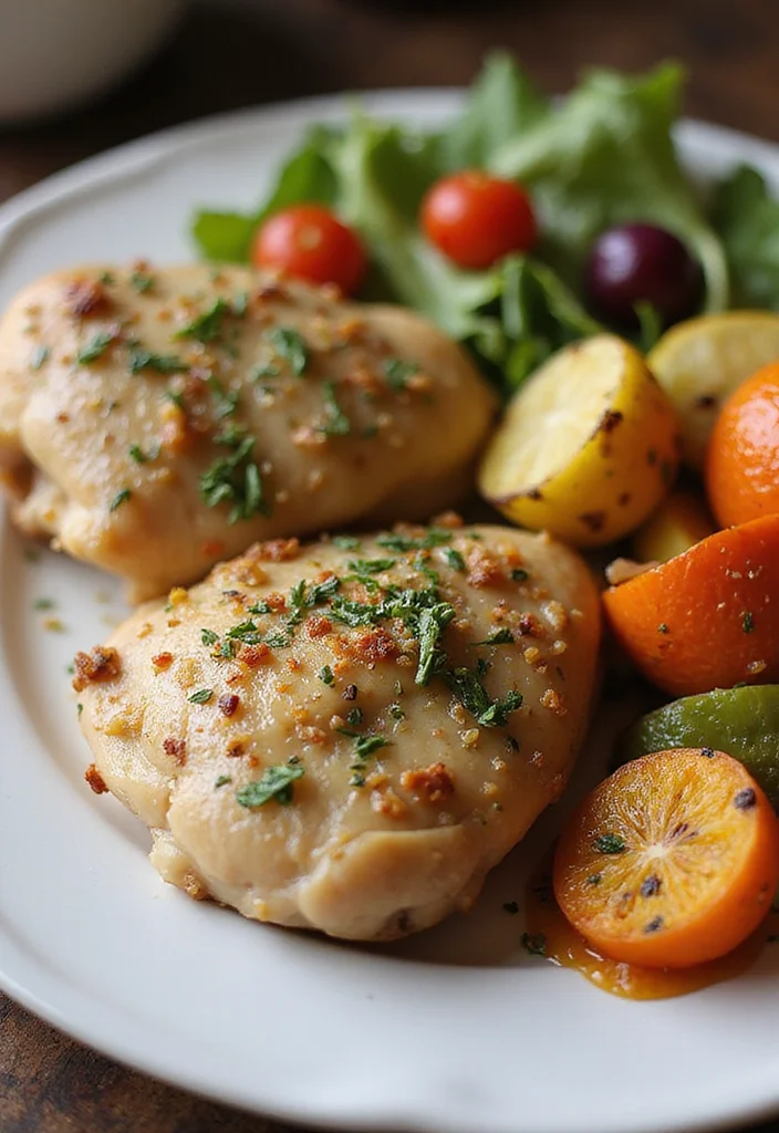 12 Pressure Cooker Dinner Recipes Ready Fast - 7. Garlic Herb Chicken